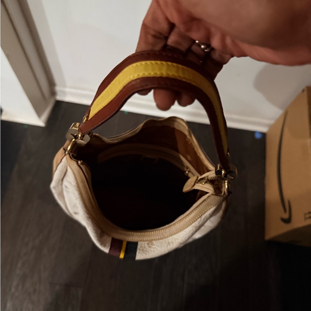 MCM Cream and Brown Women's Bag - Picture 5 of 7